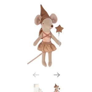Maileg Brown Mouse Fairy Toy